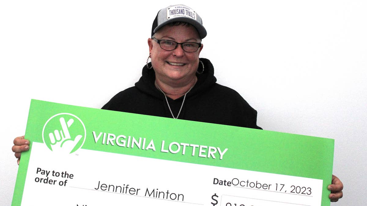 The woman didn’t immediately realize she won while playing a mobile lottery game.