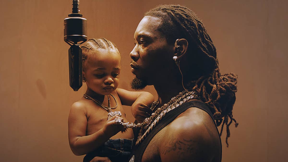 Watch Offset Perform "On the River" With 2-Year-Old Son Wave: 'Good Job, Boy!'